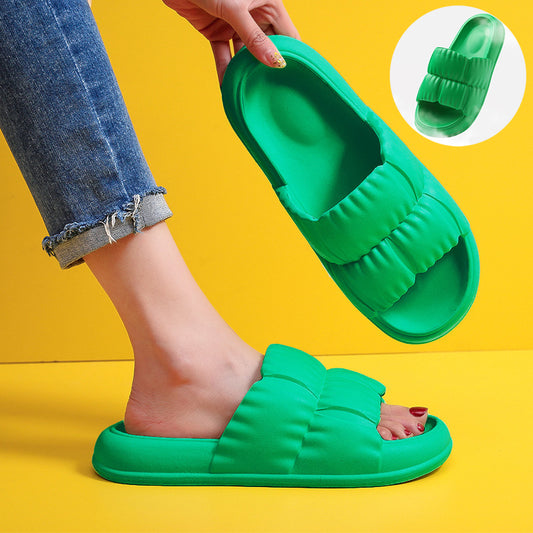 Women Home and Beach Shoes Slippers Soft Sole Slides
