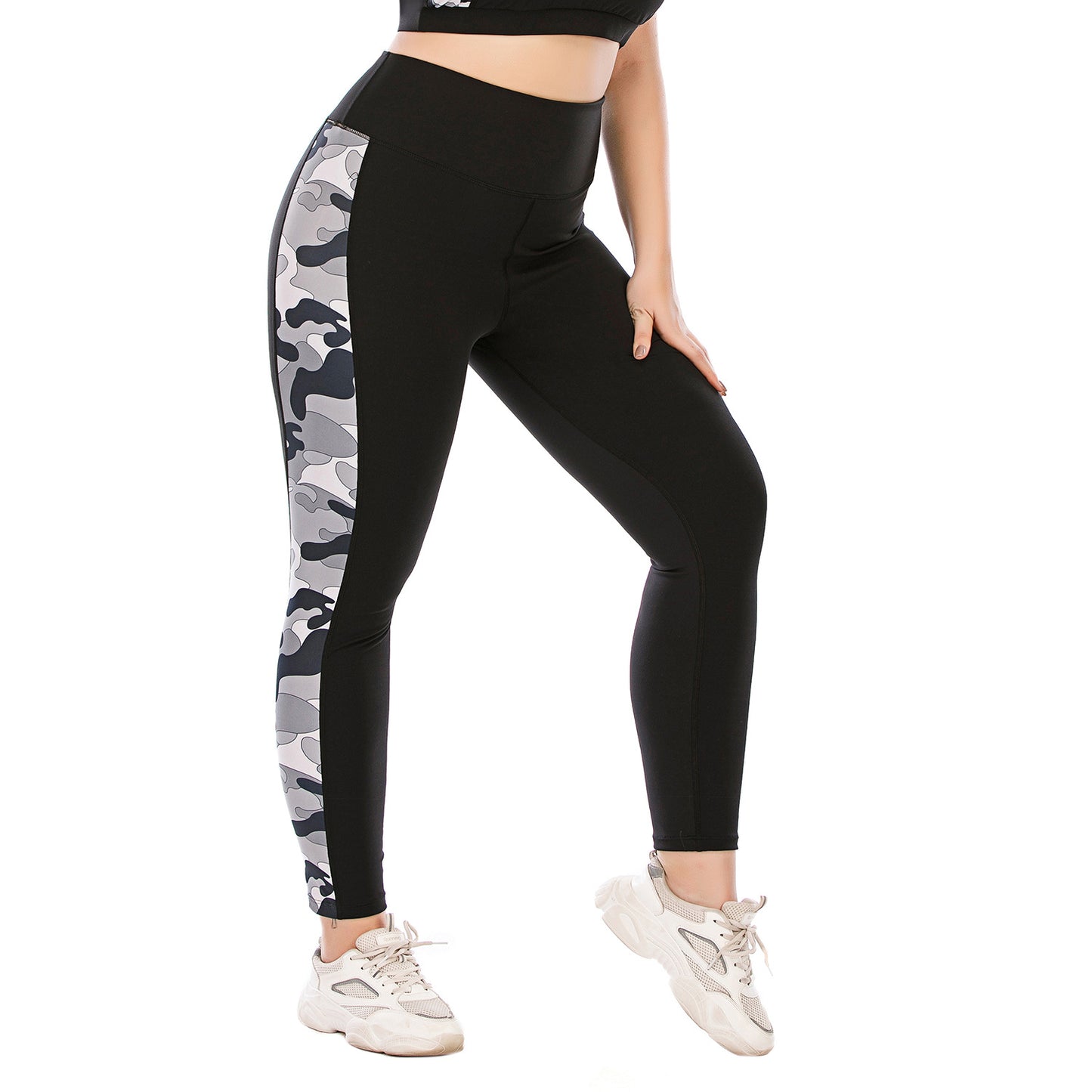Workout Clothes Suit Plus Size Yoga Clothes Tight-Fitting  Pants Sports Bra